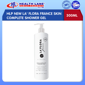 HLP NEW LA' FLORA FRANCE SKIN COMPLETE SHOWER GEL (300ML)